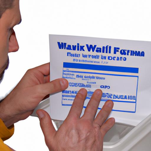 A former Walmart employee fills out a request form to receive their W2 form by mail.