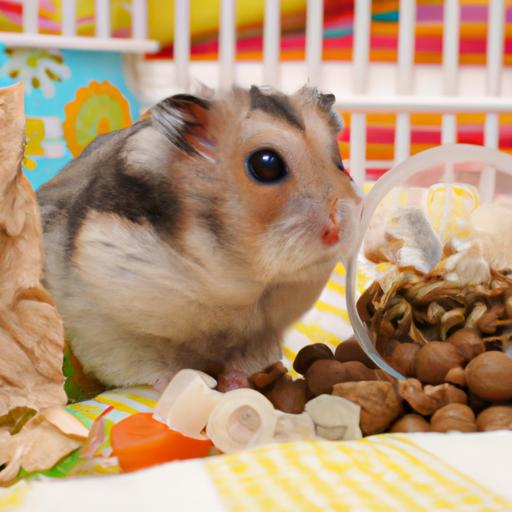 This hamster is living his best life with free bedding and treats delivered straight to his owner's doorstep.