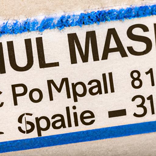 Close-up of a USPS Media Mail shipping label on a package.