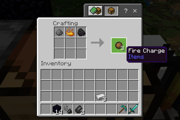 minecraft make fire charge 720x720 1