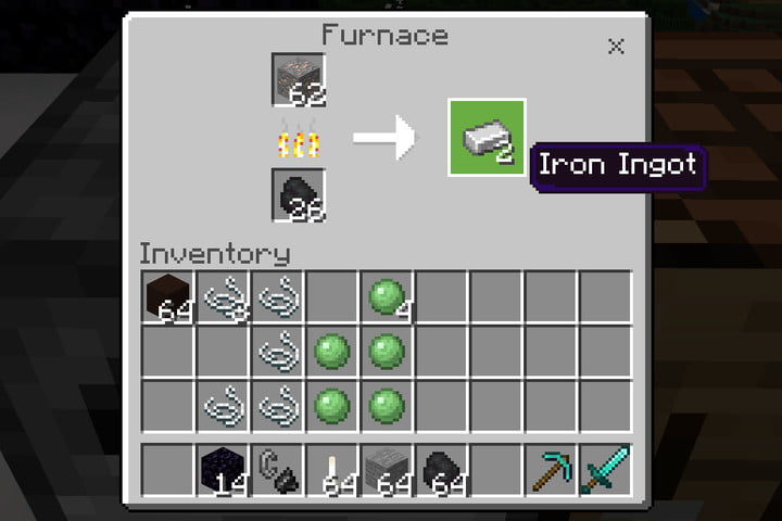 minecraft make iron ingot 2 720x720 1