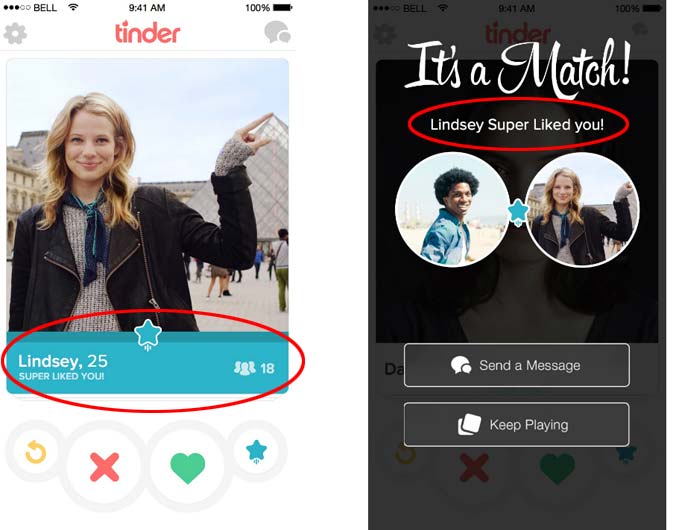 How do you see who super liked you on tinder?