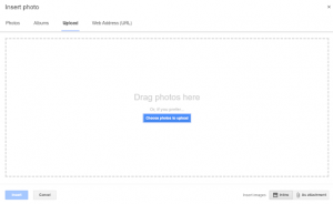 How do i add a link to an image in gmail?