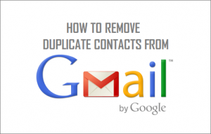 Merge duplicate contacts
