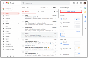 How to filter by unread in gmail