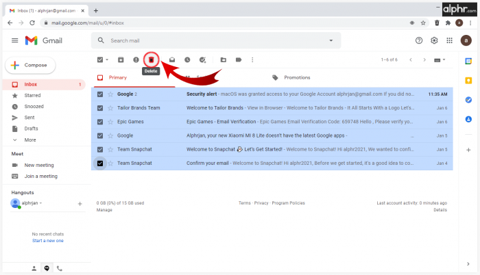 how-to-select-all-in-gmail