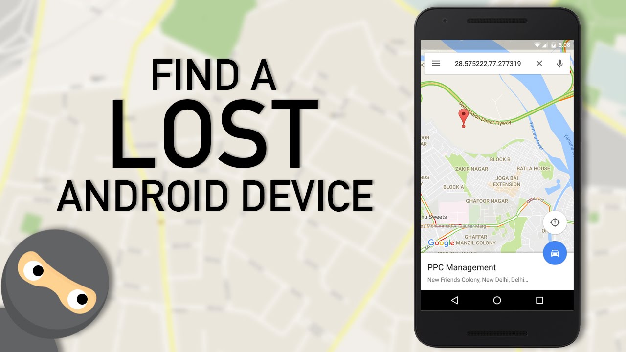 Find My Phone a lost Android device