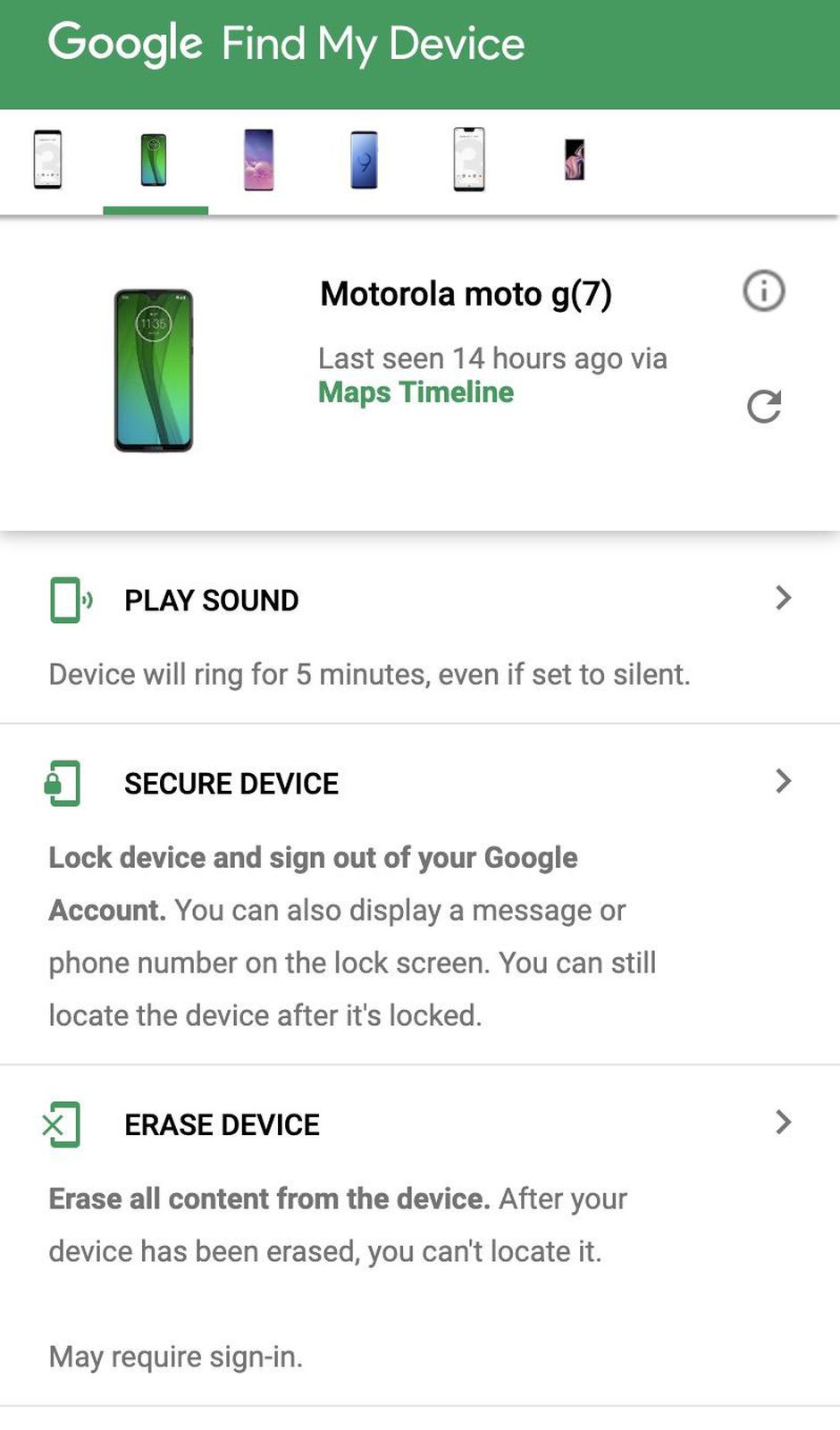 How to Find My Phone a lost Android device