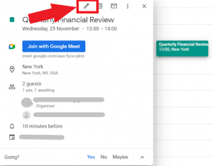 How to send a google calendar invite in gmail