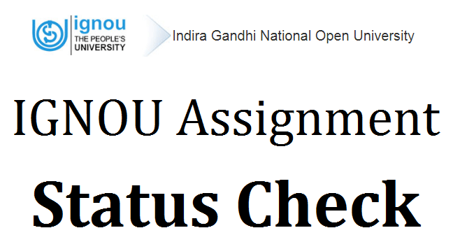 IGNOU Assignment Status