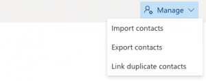 Import my contacts from outlook into gmail