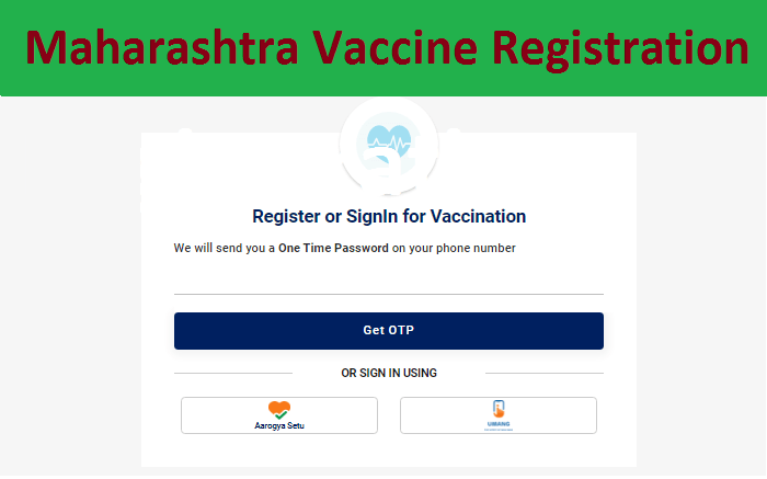 Maharashtra Covid Vaccine Registration