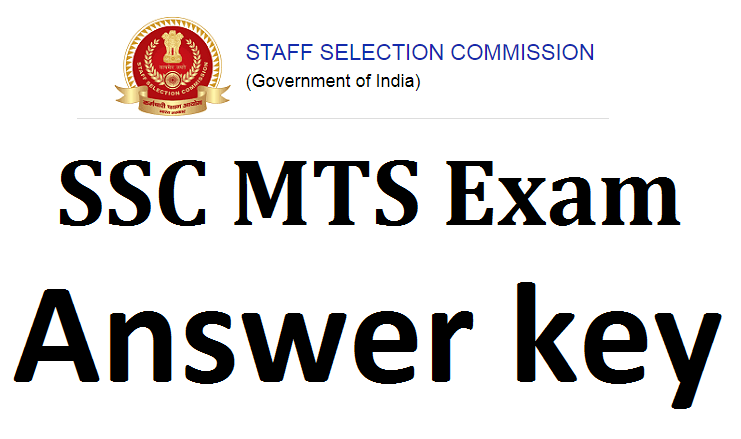 SSC MTS Answer key 2021 Paper Solution PDF download