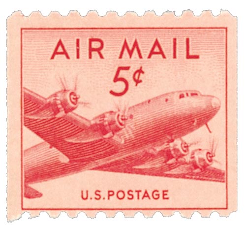 1949 6c DC-4 Skymaster for sale at Mystic Stamp Company