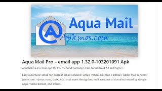 Tải Email Aqua Mail 1.38.1 APK MOD (Mở Khóa Pro)