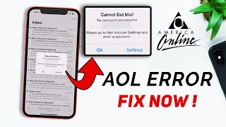 Here’s How To Fix “AOL Email Not Working On iPhone”