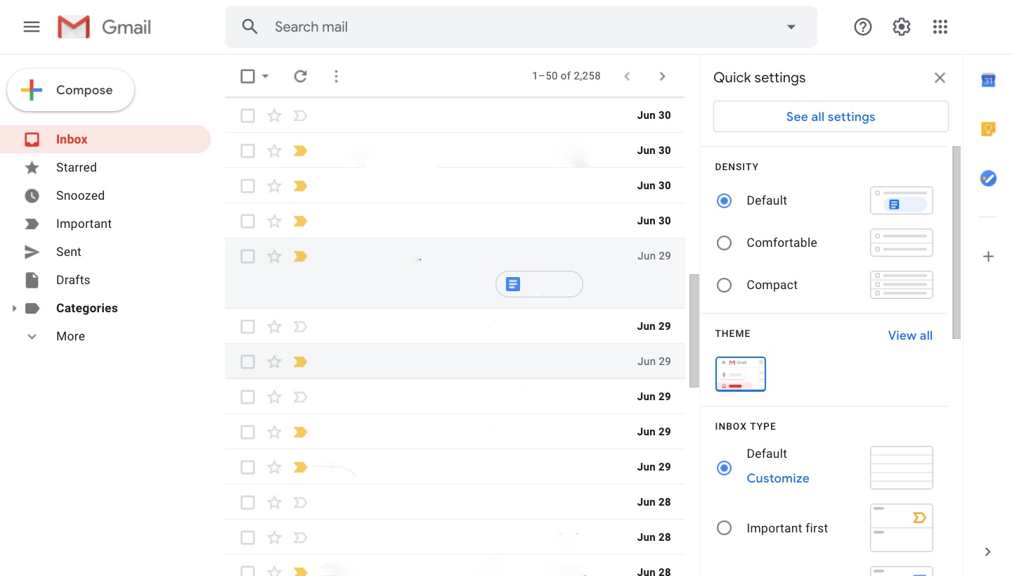How to change your inbox layout in Gmail – The Verge