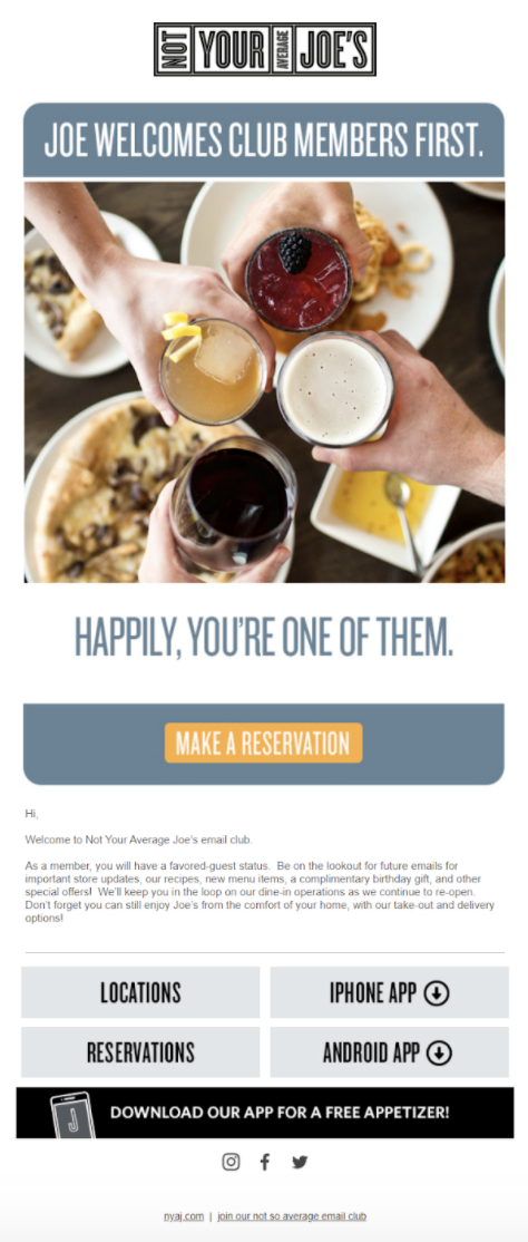 10 Great Examples of Restaurant Email Marketing [ Why Theyre So Great] – On the Line | Toast POS