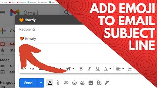 How to Insert Emoji in Gmail Subject and Message? – WebNots