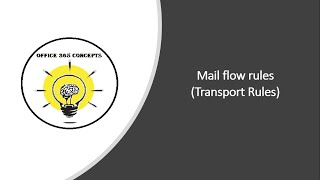 Mail flow rules (transport rules) in Exchange Online | Microsoft Learn