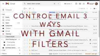 How Gmail filters can help organize your inbox | Computerworld