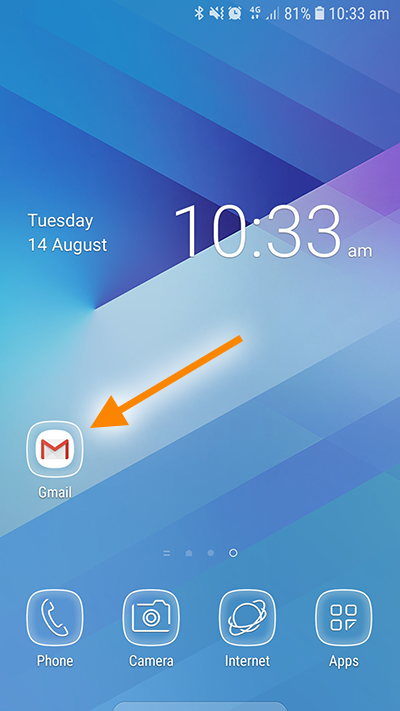 How do I setup email on Gmail using an Android device? | KCOM Lightstream Real Fibre Broadband