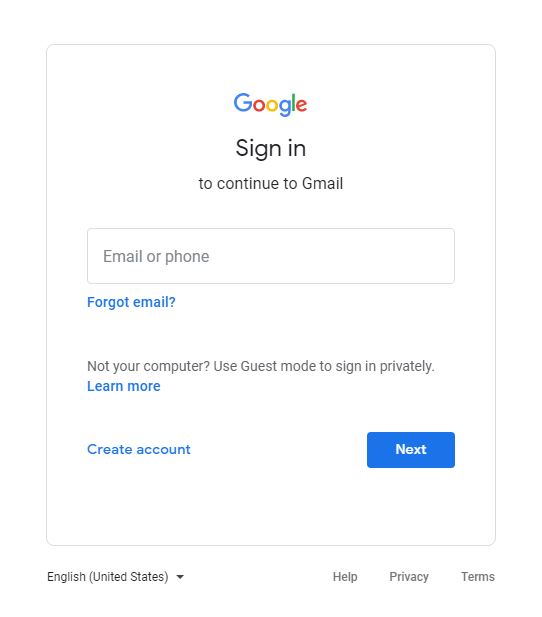 Gmail Login Different Users on PC, Android and iPhone
