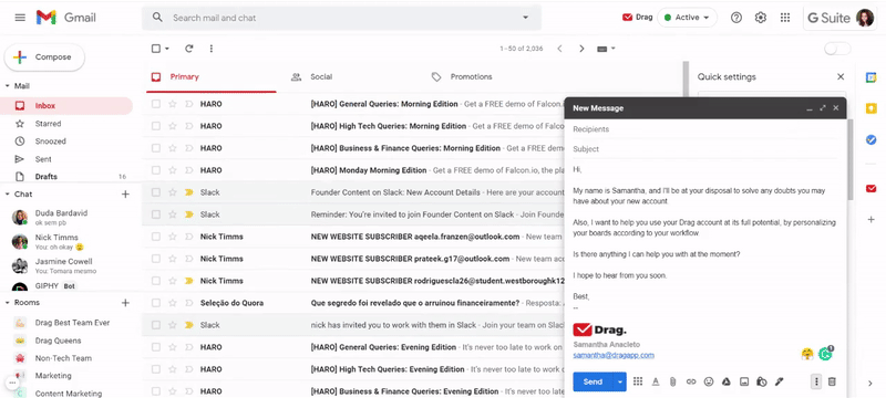 How to Create Email Templates in Gmail: The 2022 Guide | DragApp.com
