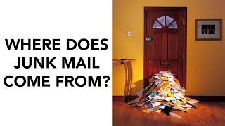 How many pounds of junk mail does the average american receive a year?