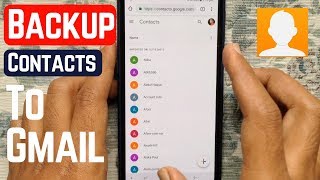 How to Backup Contacts to Google From an Android Phone