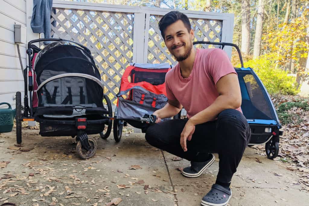 How to connect a bike trailer to a bike