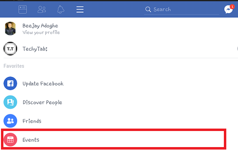 How to create an event on facebook on mobile