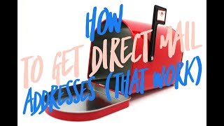 How to Get Direct Mailing Lists | mailing.com