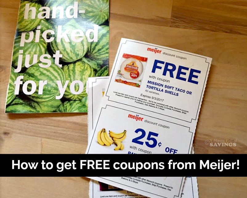How To Get FREE Coupons From Meijer Why You&039re Not Getting Them