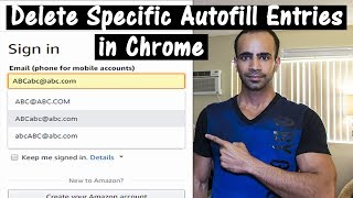 How to remove username from gmail login page in google chrome