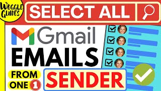 How to view all emails from one sender in gmail