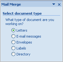 Mail merge in word 2007 step by step pdf