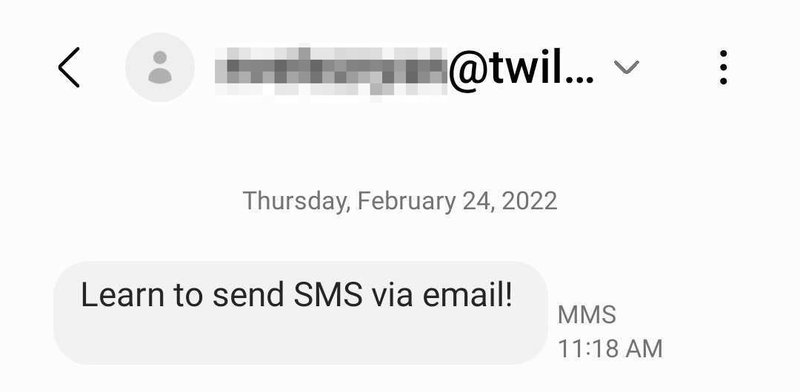 How to Send an Email to Text Message | Twilio