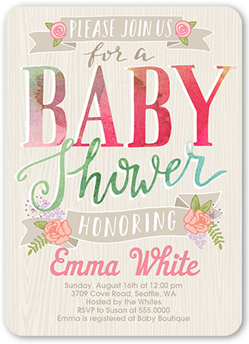 When to Send Baby Shower Invitations | Shutterfly