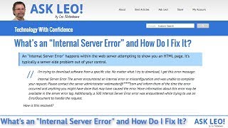 Fix Internal Server Error in Yahoo Mail Account [2020]