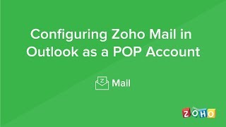 POP vs IMAP and configuration – Zoho Mail