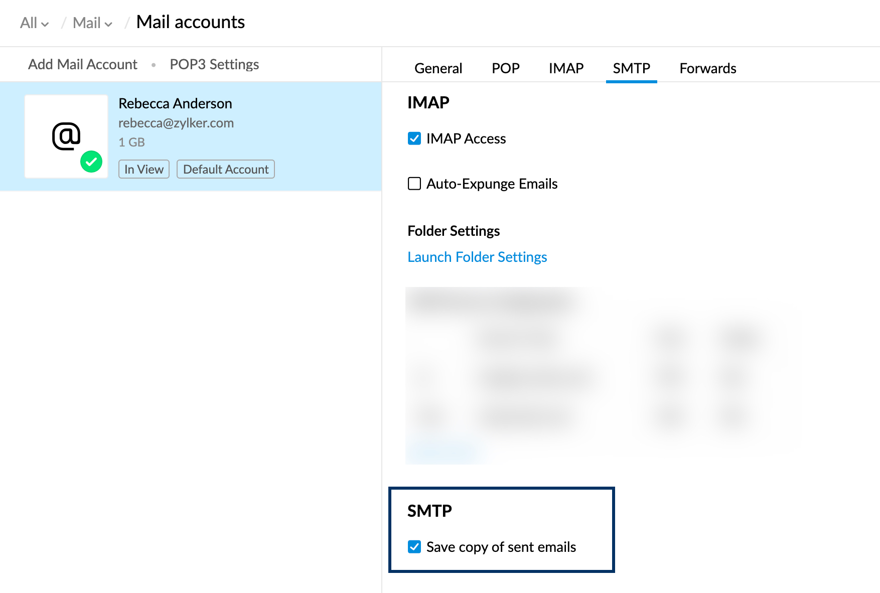 SMTP – Simple Mail Transfer Protocol Configuration in Zoho Mail